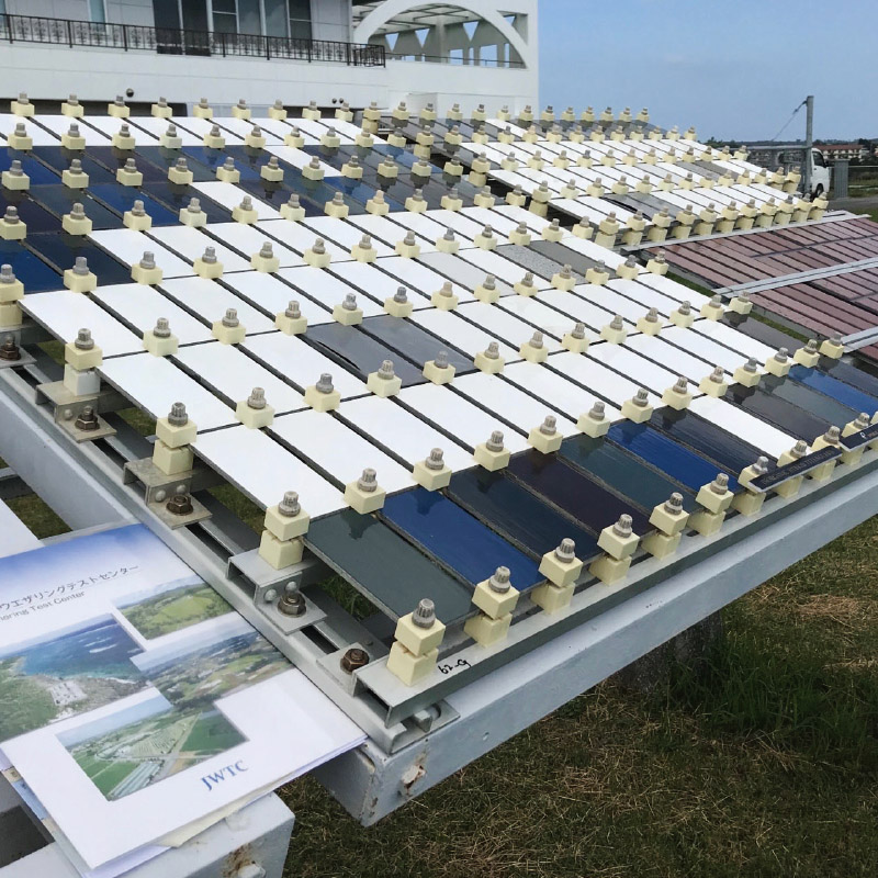 宮古島における耐候性実験